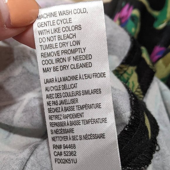 Betsey Johnson Black Floral Maxi Short Sleeve Dress for Urban Outfitters XS - Picture 9 of 9